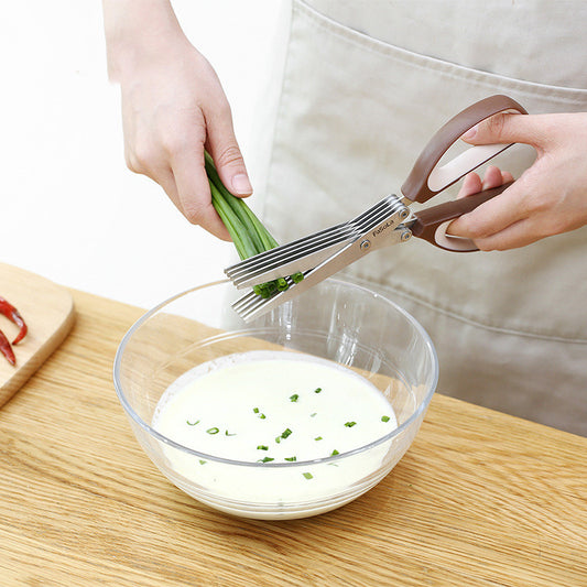 Stainless Steel Multifunctional Food Supplement Laver Chopped Food Scissors