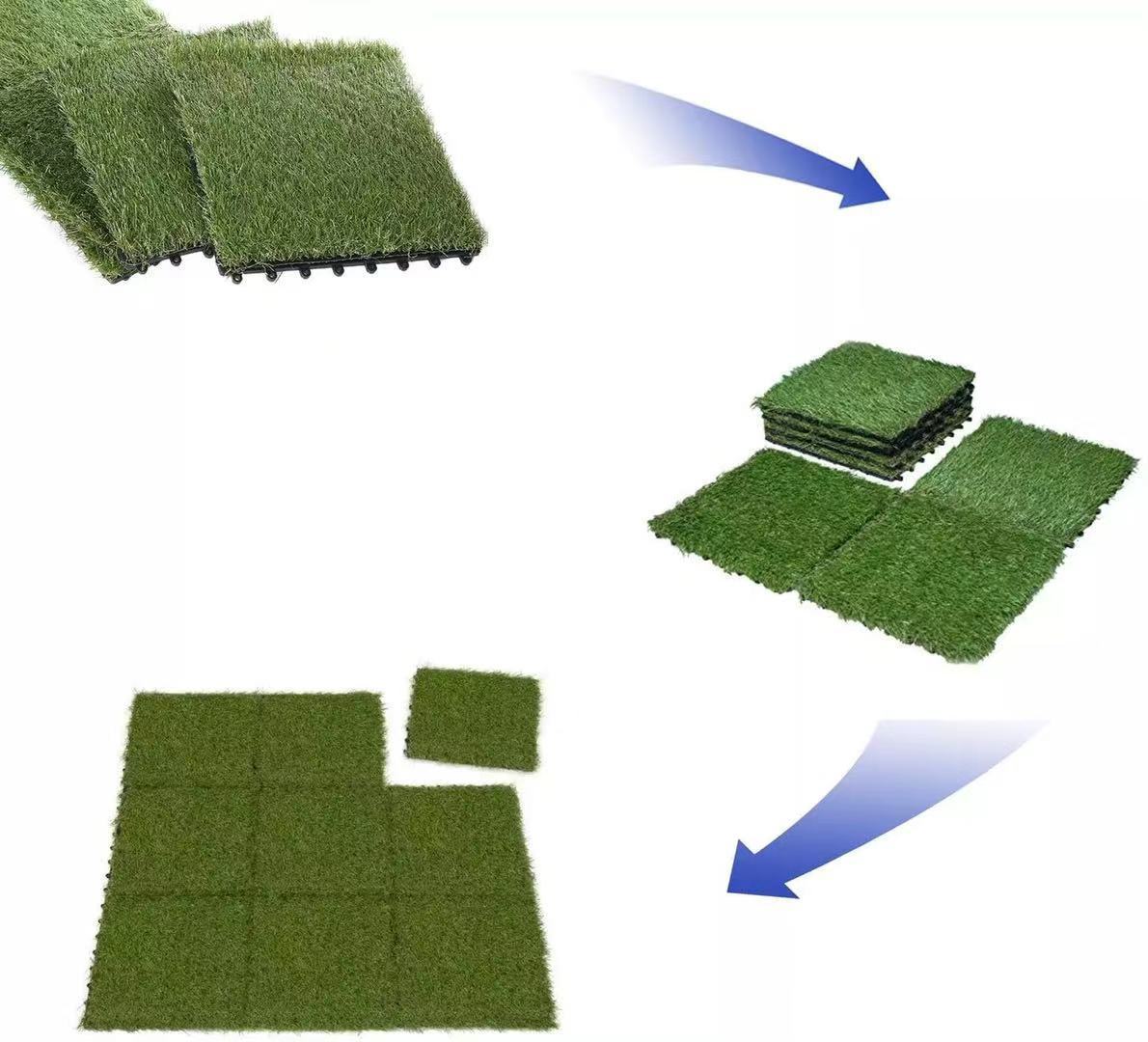 Piece Artificial Lawn Carpet Pets Play ShopWithASmile.com