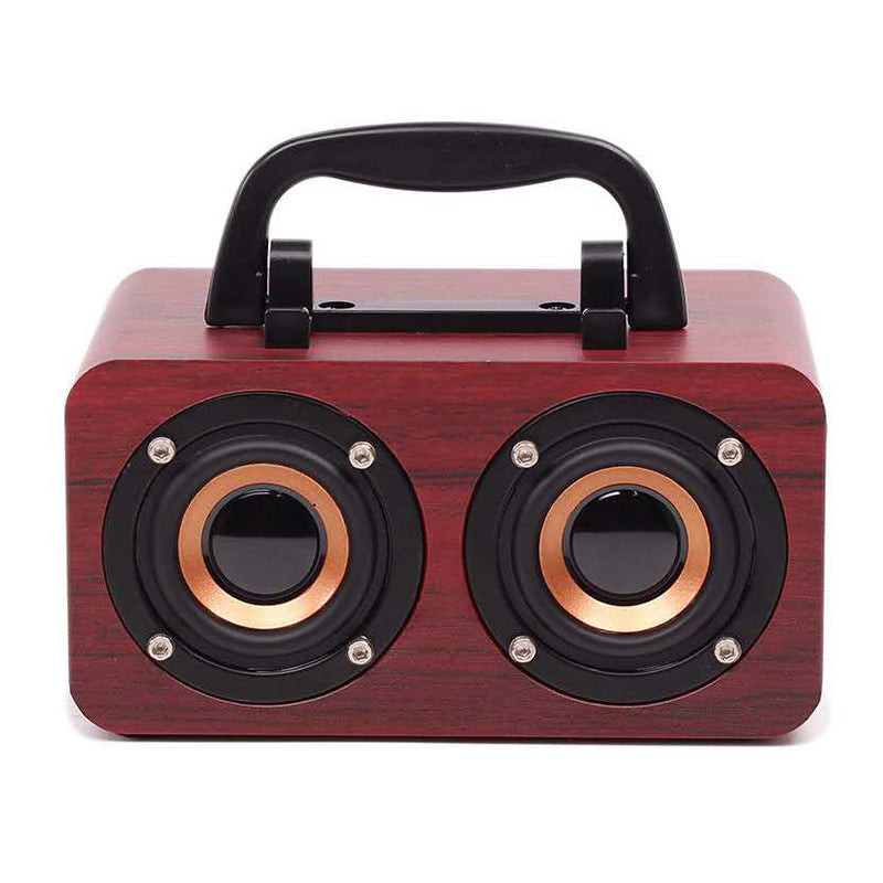 Wooden Wireless Bluetooth Speaker Portable Outdoor ShopWithASmile.com