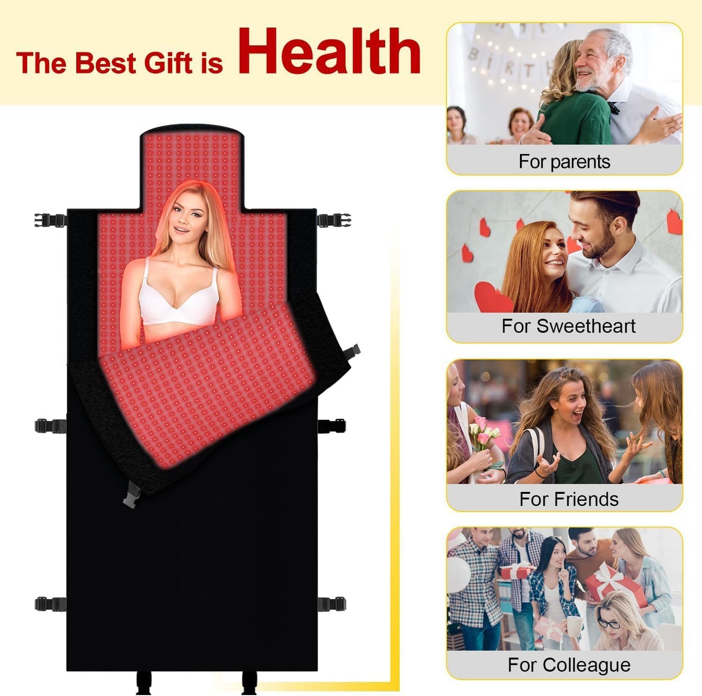 Simple Household Full Body Red Light Therapy Sleeping Bag ShopWithASmile7.com