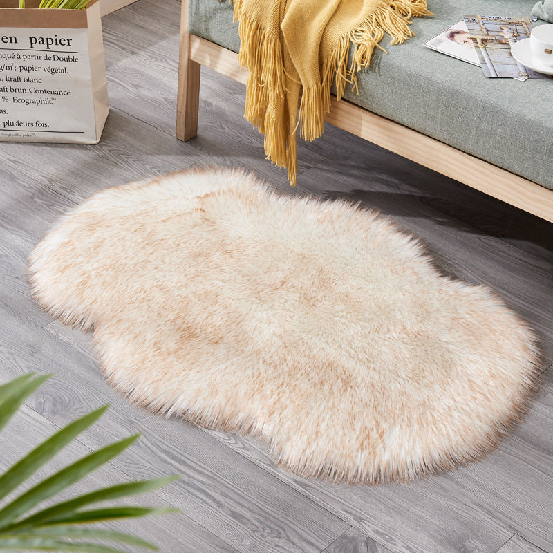 Carpet Household Cold-proof Non-slip Irregular Coffee Table Floor Mats Sofa Cushion