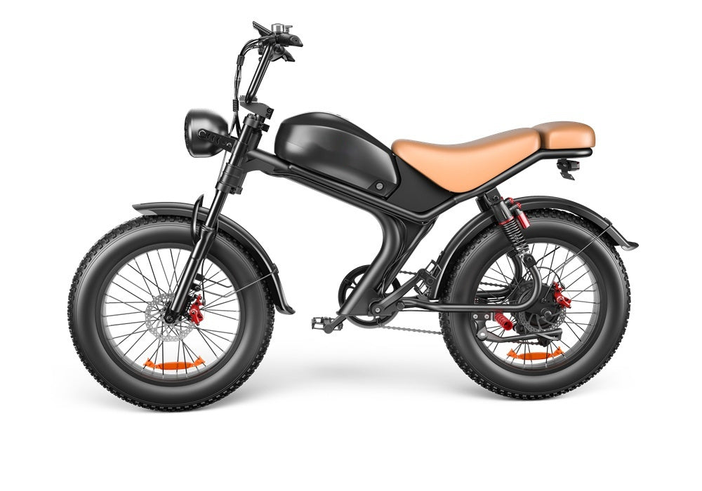 C93 20-Inch Fat Tire E-Bike – 48V 20Ah Removable Battery, 50KM/H Speed, Dual Shock Absorbers