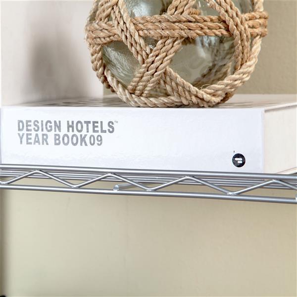 Three Layer Household Shelf, Silver