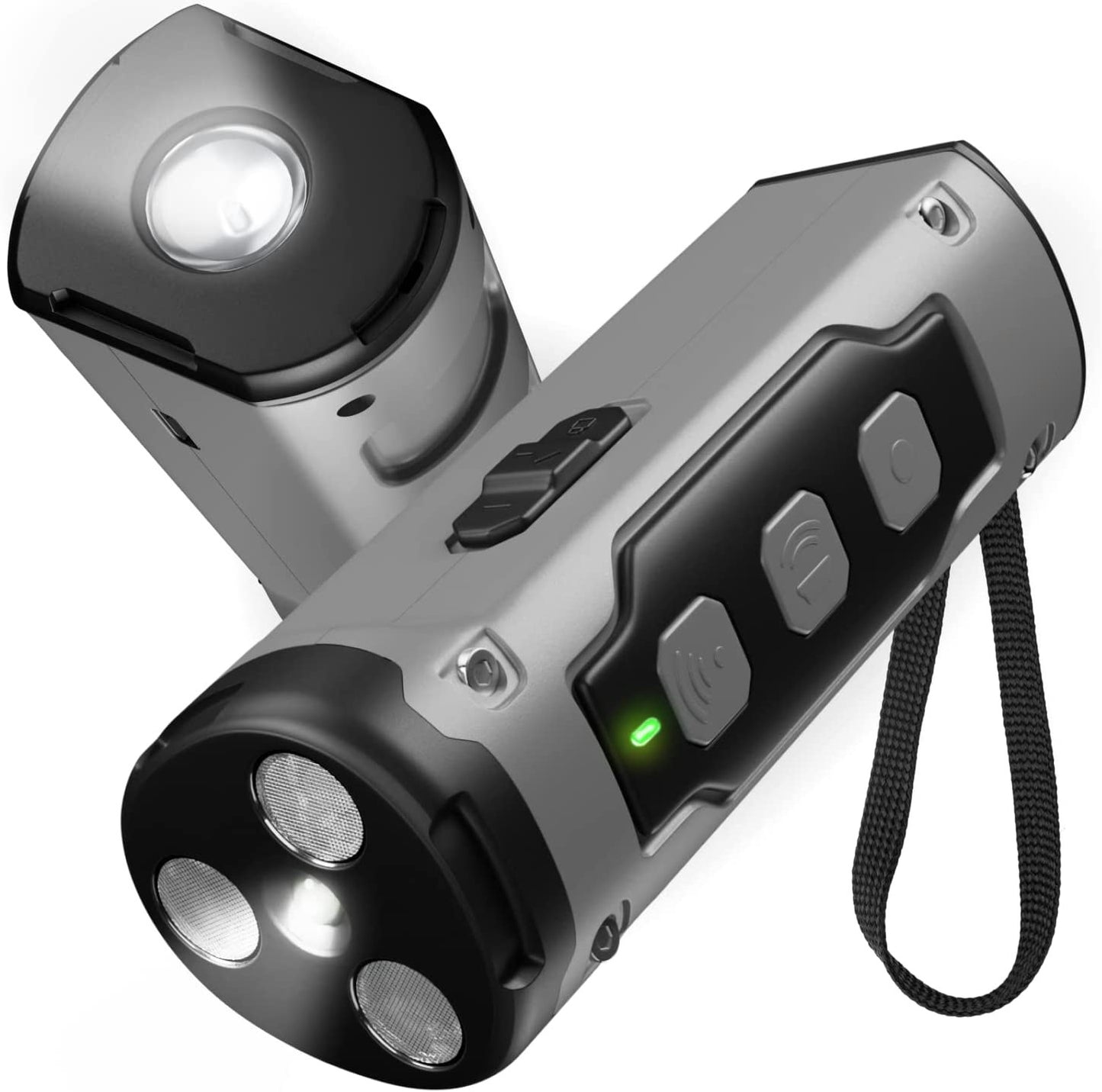 Dog Drive Ultrasonic Three-head Bark Plug Torch Dog Drive Artifact Anti Dog Bark Deterrent Device With LED Flashlight ShopWithASmile7.com