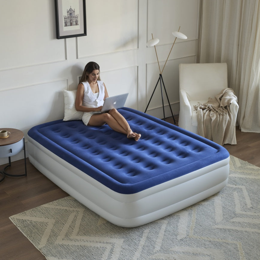 Pillow Style Plush Large Air Cushion Mattress Is Most Suitable For Home Use