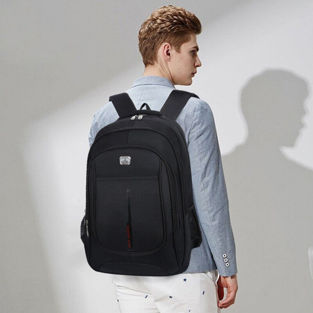 17.3 Men Women Laptop Backpack 40L Large Waterproof Rucksack Travel School Bag ShopWithASmile.com