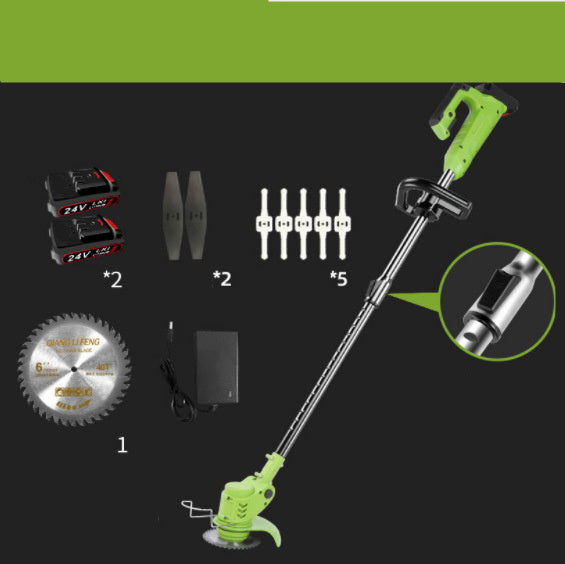 Cordless Electric Lawn Mower Garden Tool ShopWithASmile.com