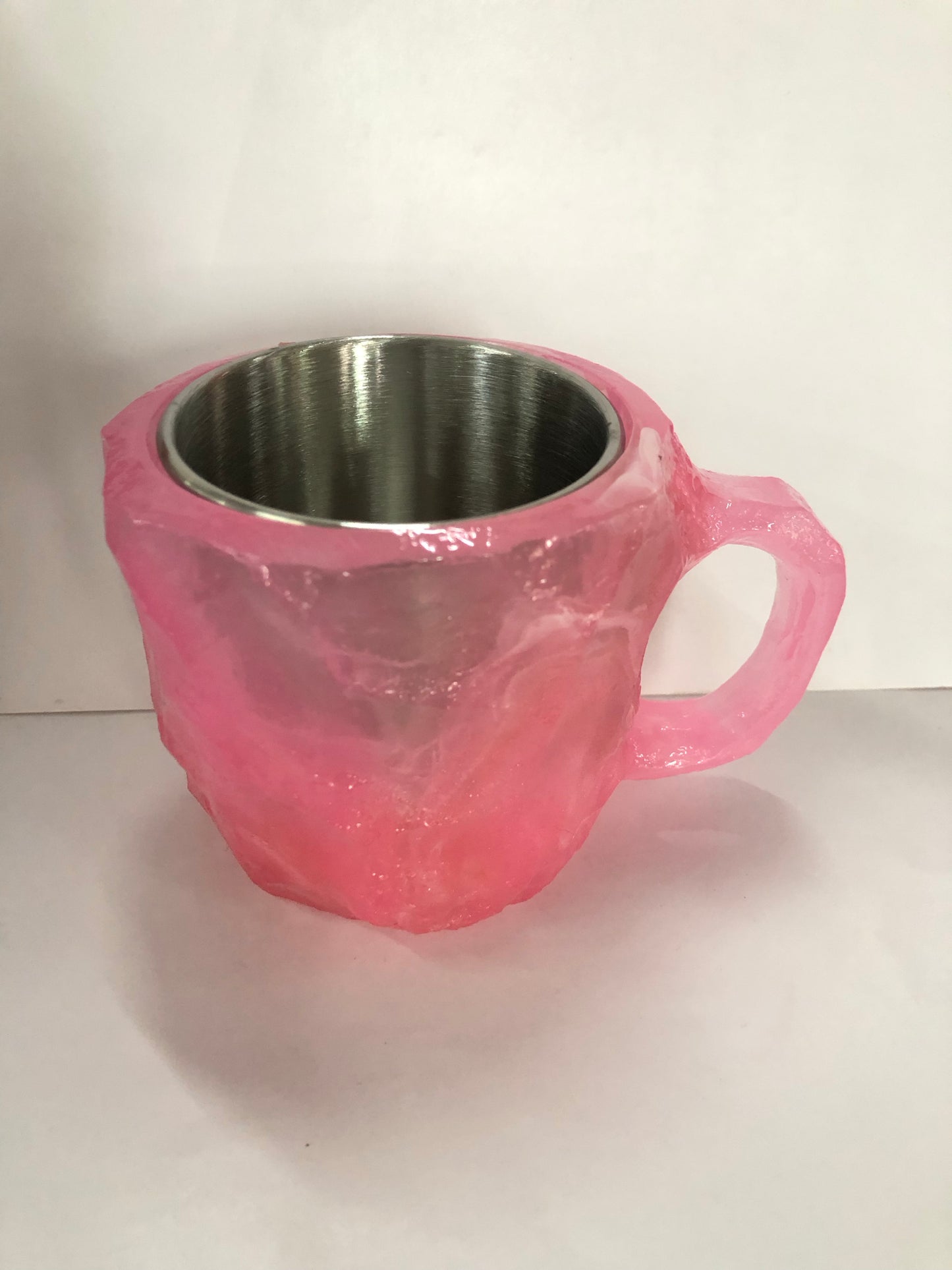 400ml Resin Mineral Crystal Coffee Mugs With Handles Elegant Fake Mineral Crystal Cup For Workplace Home Decor Christmas Gift Kitchen Gadgets ShopWithASmile7.com