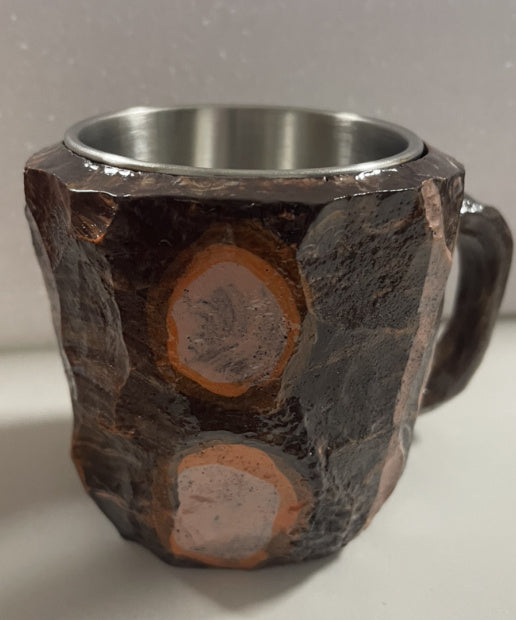 400ml Resin Mineral Crystal Coffee Mugs With Handles Elegant Fake Mineral Crystal Cup For Workplace Home Decor Christmas Gift Kitchen Gadgets ShopWithASmile7.com