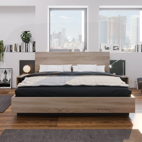 Double Bed, Wooden Bed My Store