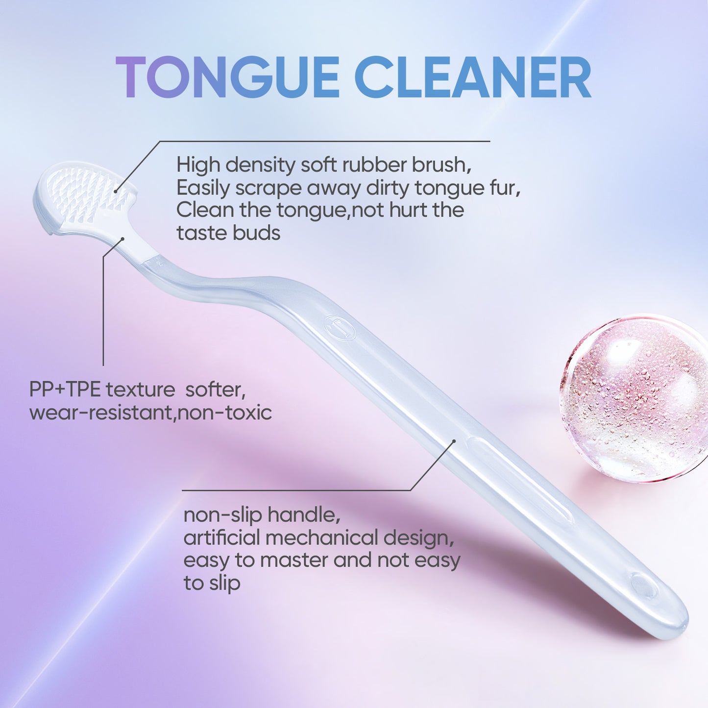 Bodyaccel Tongue Cleansing Gel Tongue Gel Tongue Brush Tongue Coating Clean Breath Plant Extraction Formula No Preservatives Qinshuang Ice Peach Packs Of Two. ShopWithASmile7.com
