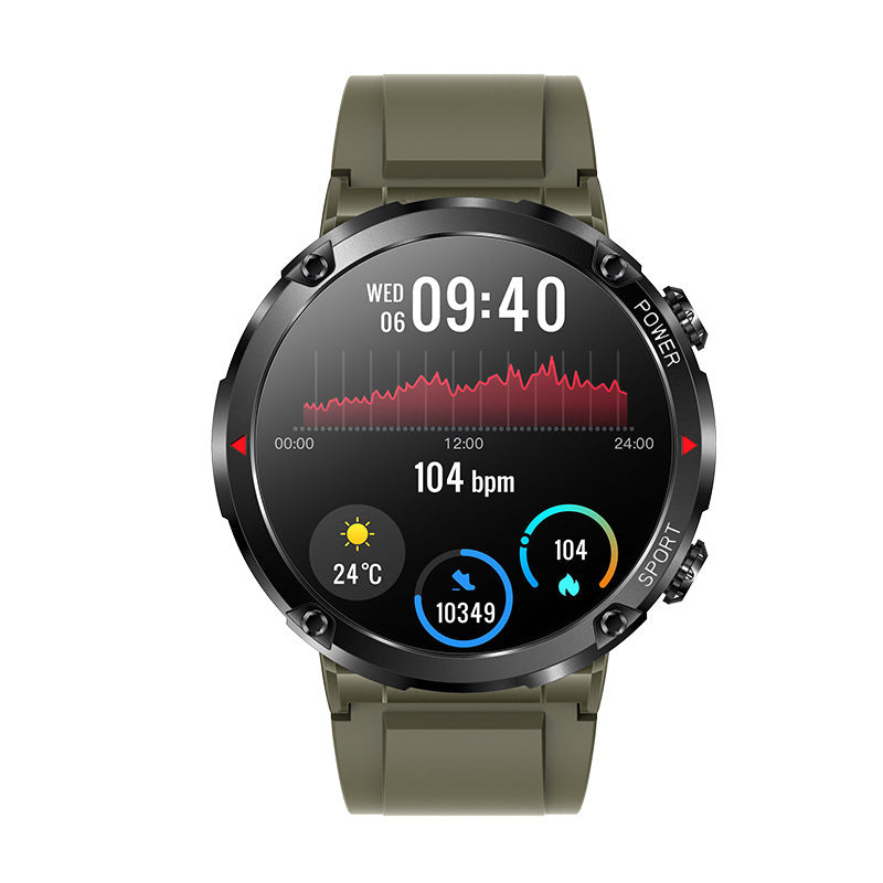 Large Screen HD Step Counting Heart Rate Blood Pressure More Than Sport Smart Watch ShopWithASmile7.com