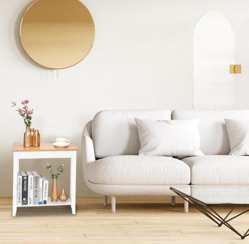 Simple And Irregular Sofa Side Table