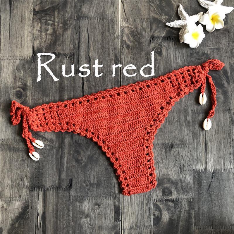 Fashion Vintage Beach Hand Crochet Panties