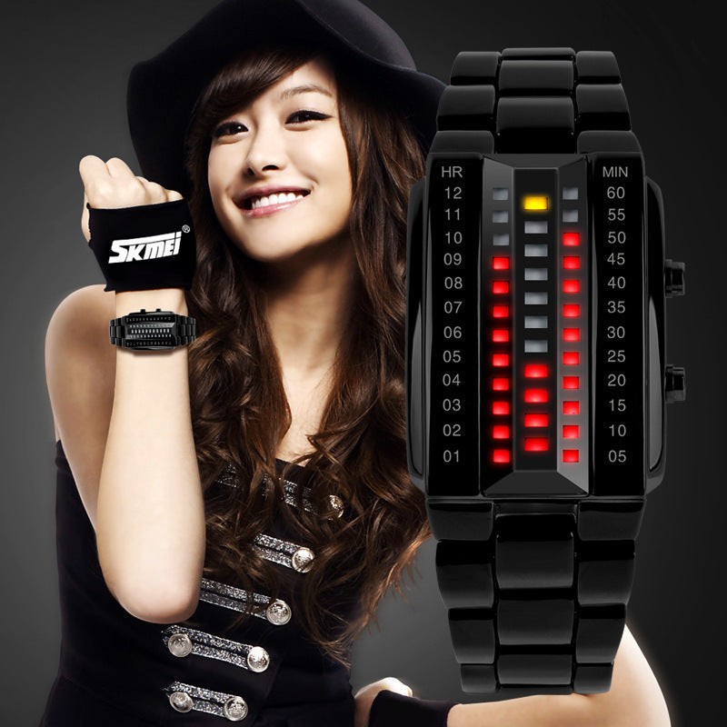 Waterproof Watch Men's Fashion Creative LED Personality ShopWithASmile7.com