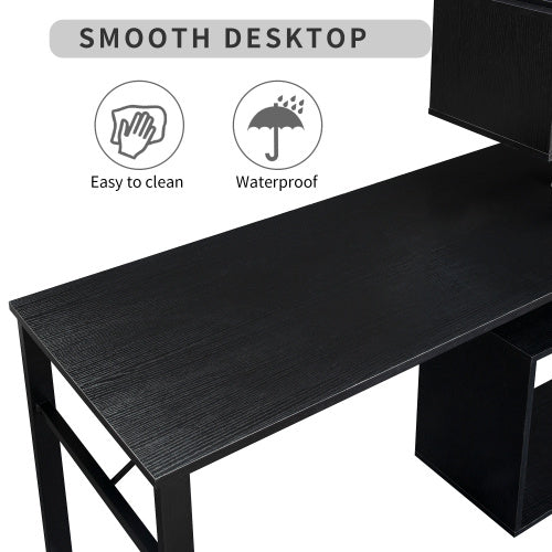 Home Office Computer Desk L-shaped Corner Table ShopWithASmile.com
