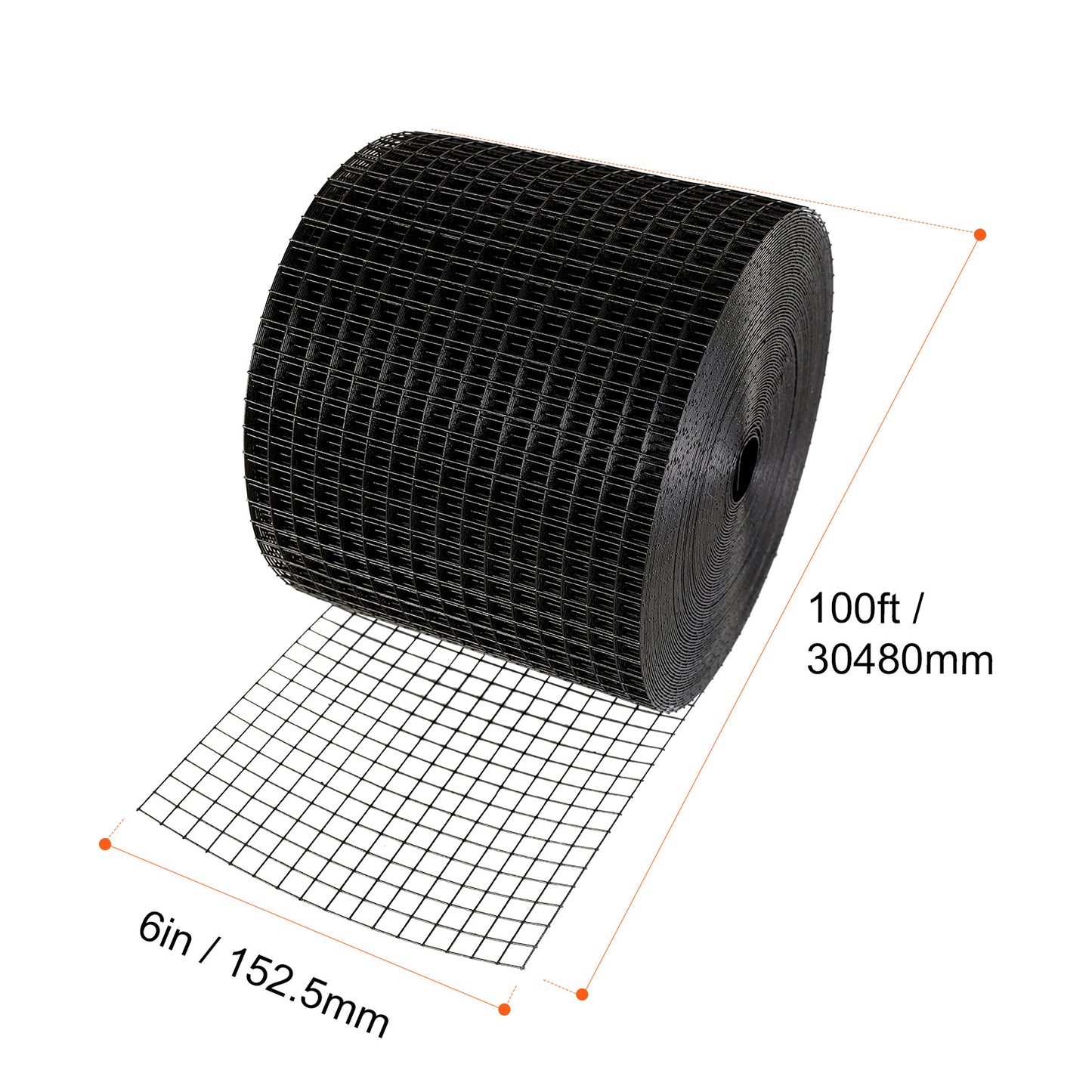 VEVOR Solar Panel Bird Guard, Critter Guard Roll Kit With Tainless Steel Fasteners, Solar Panel Guard With Rust-proof PVC Coating,