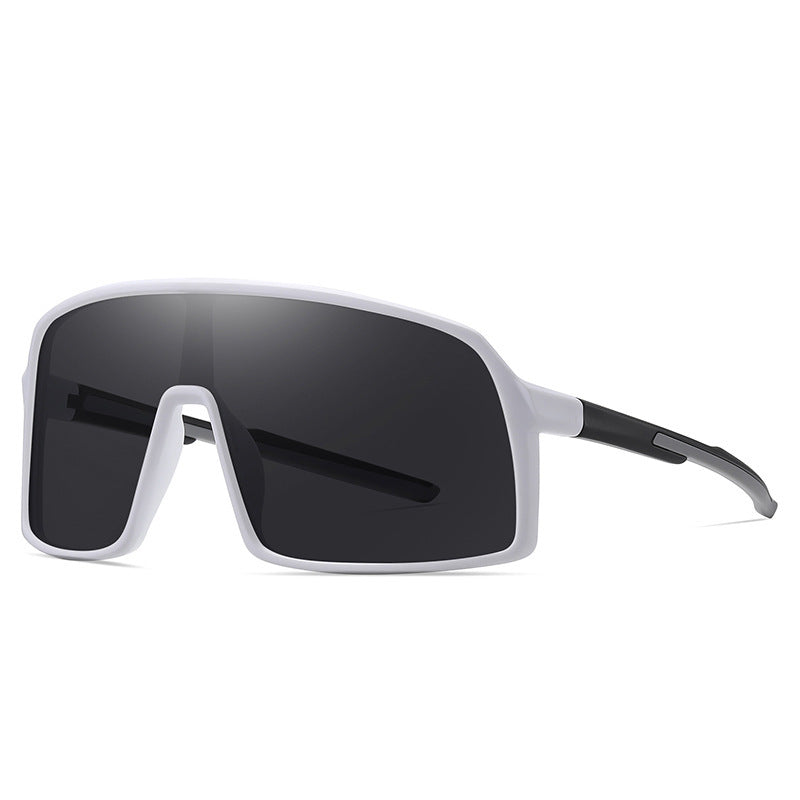 Mens Fashion Simple One Piece Large Frame Sunglasses ShopWithASmile7.com