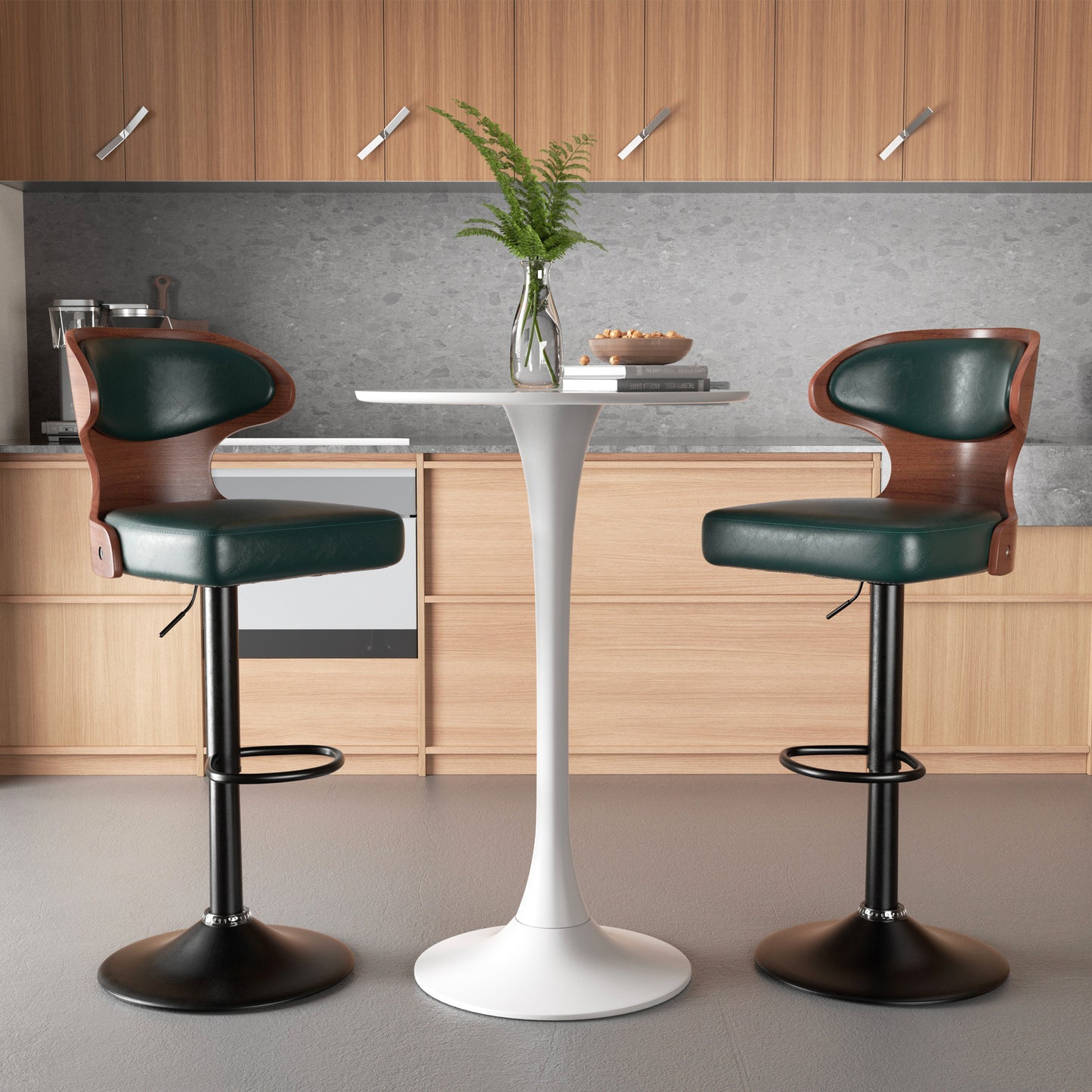 Versatile Adjustable Swivel Bar Stool