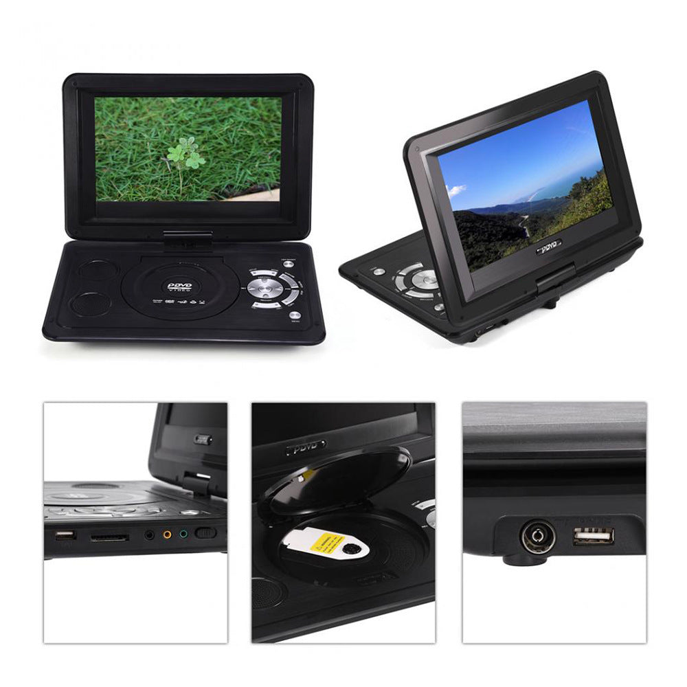 13.9-Inch Portable EV/DVD Player – Multi-Standard Compatibility, Compact Entertainment On-the-Go