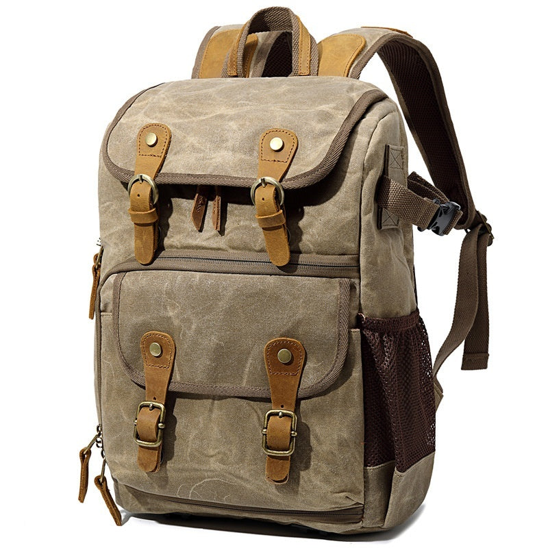 Kalier Digital SLR Camera Bag Waterproof Canvas Men's And Women's Backpacks ShopWithASmile.com