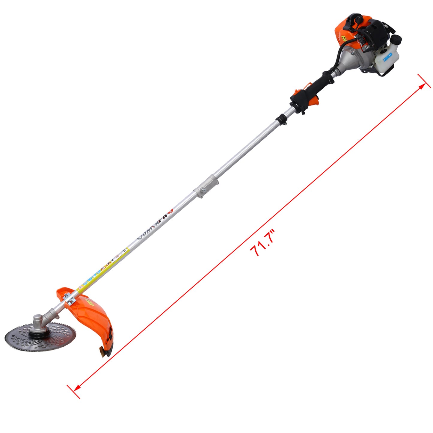 52CC 10-in-1 Gas Powered Garden Tool System with Multi-Attachments for Pruning and Trimming ShopWithASmile.com