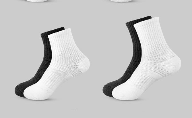 Men's Pure Cotton Sports Running Socks