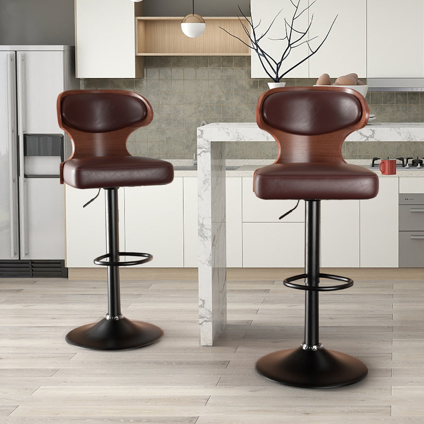 Versatile Adjustable Swivel Bar Stool