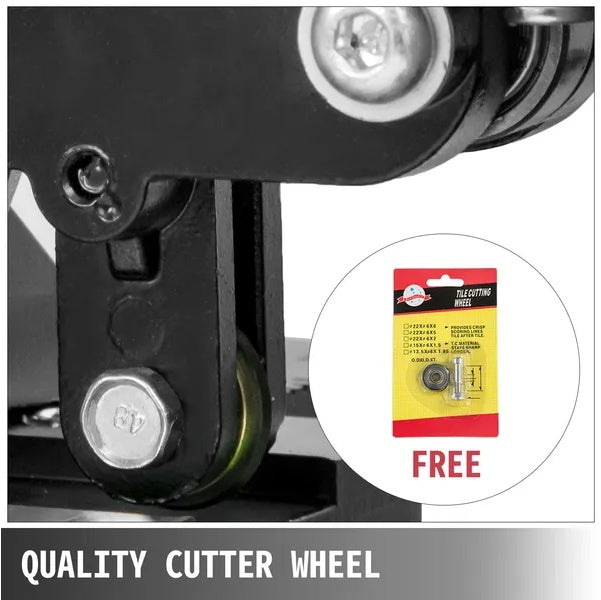 VEVOR Tile Cutter 31.5 Inch Manual Tile Cutter 1.4 Inch Tile Cutting Machine Ceramic Porcelain Tile Cutter W Laser Guide All-Steel Frame And Bonus Spare Cutter Wheels Tile Cutter Hand Tool