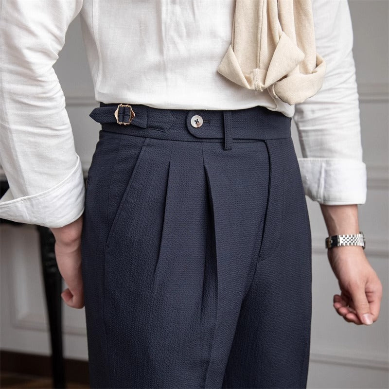 Business Casual Trousers Men's Commute Retro Easy Matching