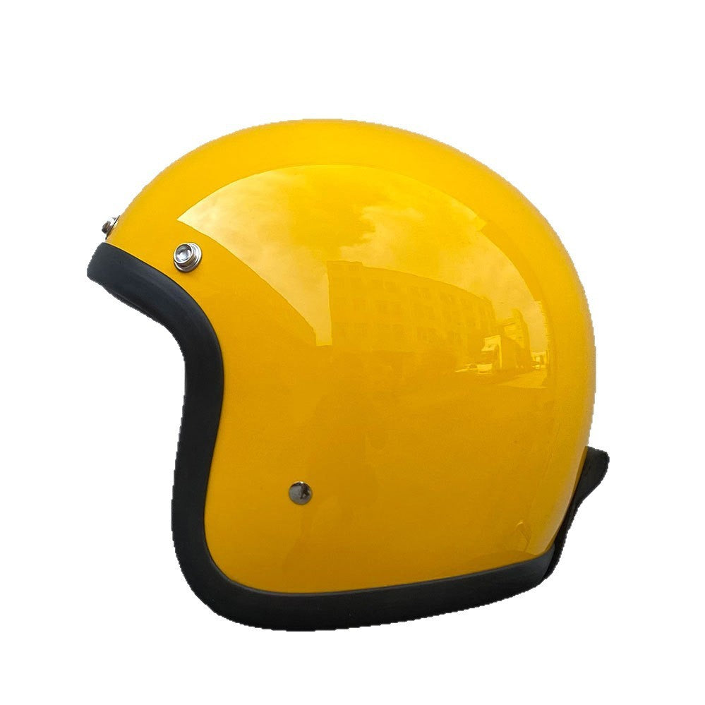 Helmet Half Helmet Retro Helmet FRP Motorcycle Helmet