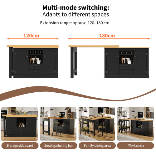 Kitchen - Cooking - Dining - Bar