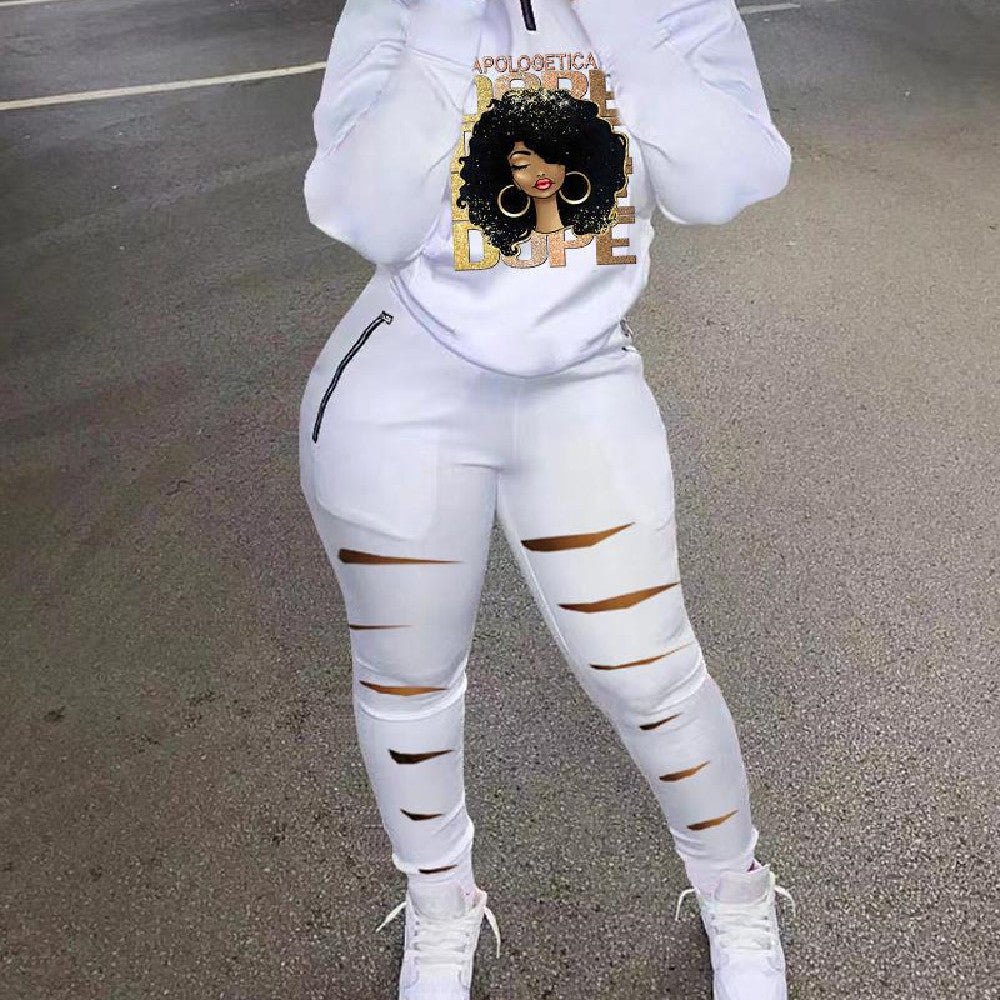 Fashion Camo Print Top Suit ShopWithASmile.com