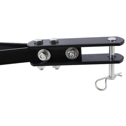 40-Inch Lawn Sweeper Tow Behind Dethatcher, Landscape Tractor Rake