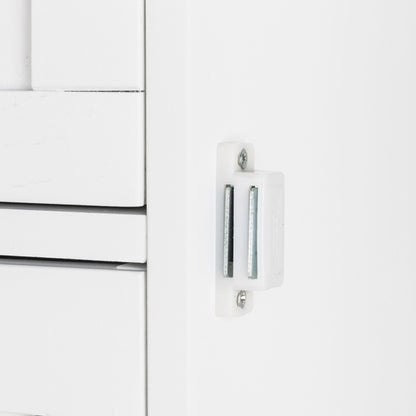 Four-draw, Single-door Bathroom Locker