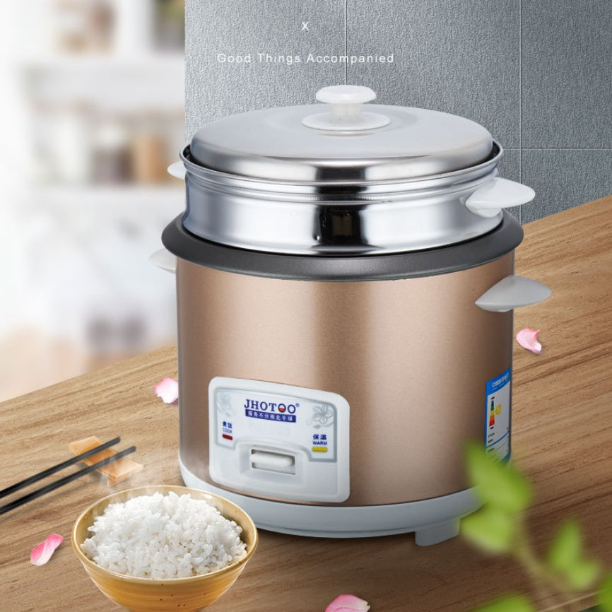3L Electric Rice Cooker – Classic Small Household Cooker with Large Capacity & Even Heating