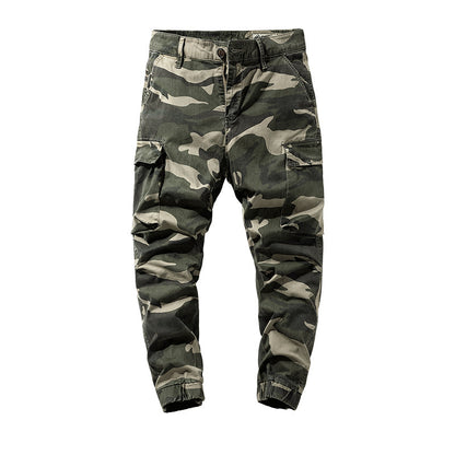 Trendy Versatile Camouflage Cargo Trousers ShopWithASmile.com