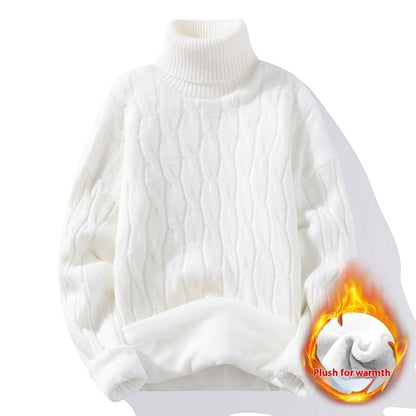 High Neck Velvet Thickening Thermal Sweater ShopWithASmile7.com