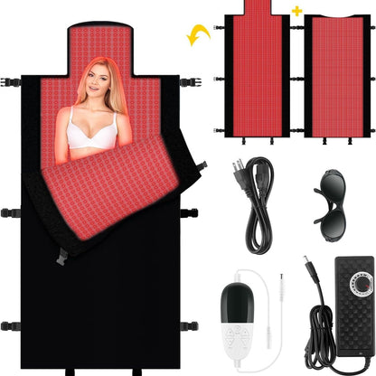 Simple Household Full Body Red Light Therapy Sleeping Bag ShopWithASmile7.com