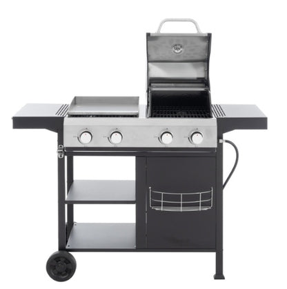 Multi-purpose Burner, Gas Grill And Grill Combination