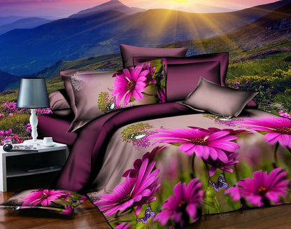 New grinding 3D quilt set of four pieces