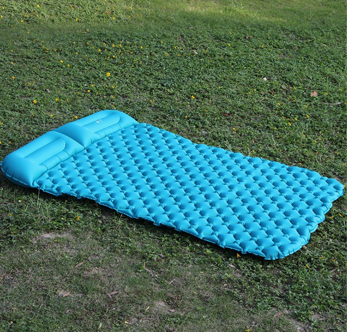 Tent Air Camping Mats Inflatable Cushion Double Outdoor 2 person Picnic Beach Two Plaid Blanket baby Pad Home Rest Soft Mattress