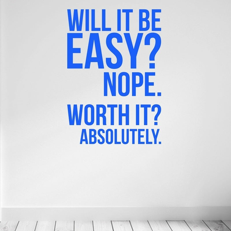 English Foreign Trade Decorative Wall Stickers ShopWithASmile.com