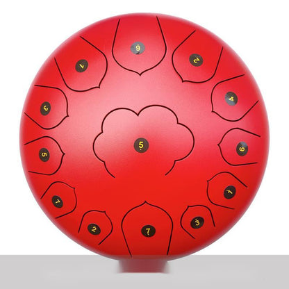12-Inch 13-Tone Ethereal Drum – Handpan Musical Instrument in Multiple Colors