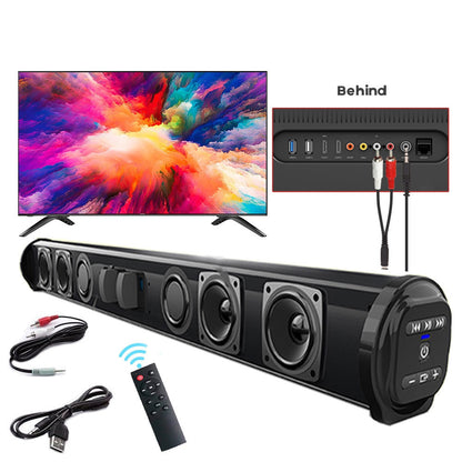 Home Theater Wireless Bluetooth Strip Audio ShopWithASmile.com