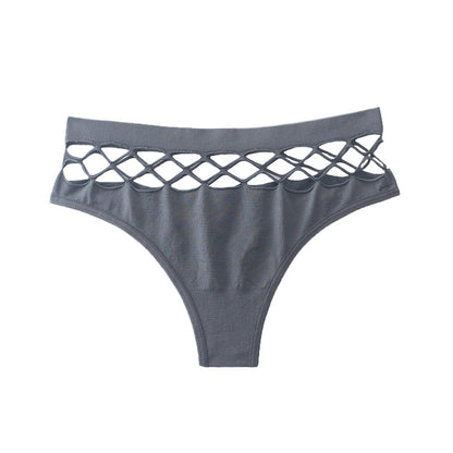 Seamless Sexy High Stretch Mesh Thong Underwear