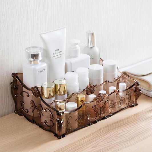 Huadiao Desktop Cosmetic Storage Box Dressing Table