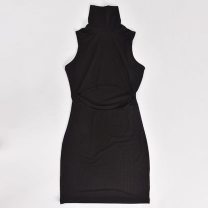 Explosive Sexy Hollow Bag Hip Skirt One Step Skirt