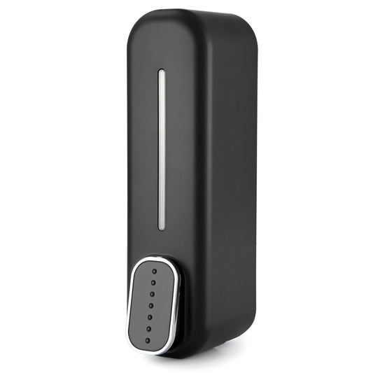 300ml Manual Soap Dispenser Press ABS Wall Mounted Shower Gel Container for Home Hotel Black ShopWithASmile.com