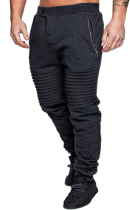 Printed fashion street trousers